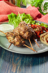 Tasty kofta kebab