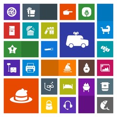 Modern, simple, colorful vector icon set with picture, lamp, first, photo, sea, seafood, headwear, place, technology, fashion, flashlight, sport, award, frame, furniture, wind, childhood, double icons