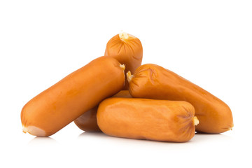 sausage small isolated on white background