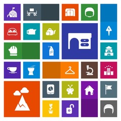 Modern, simple, colorful vector icon set with season, grunge, belt, insect, butterfly, beauty, abstract, cloakroom, graffiti, cold, temple, equipment, scarf, work, travel, worker, winter, street icons