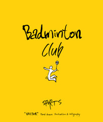 스포츠 포스터 / 손으로 그린 스포츠 그림