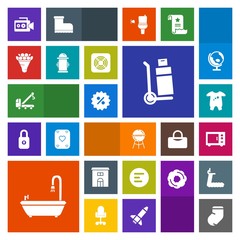 Modern, simple, colorful vector icon set with business, button, app, price, cooking, bathroom, baby, car, fashion, cargo, building, barbecue, child, kid, toilet, socks, transportation, mobile icons