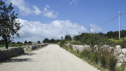 driving to  Modica in the province of Ragusa in Sicily, Italy