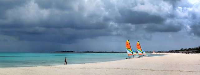 Panoramas of the sea and islands