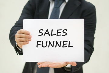 Obraz premium Sales Funnel