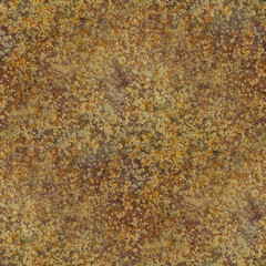 Seamless tileable texture of rusty metal sheet