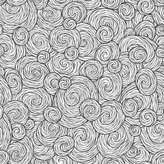 Fototapeta premium Seamless Pattern for coloring book.