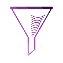 Icon of chemistry filler cone