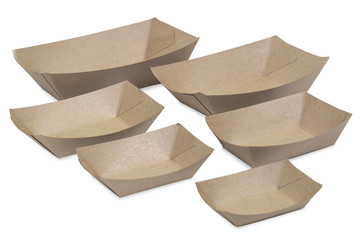 Few paper boxs for food
