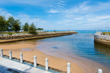 Promenade boardwalk on Tioman island