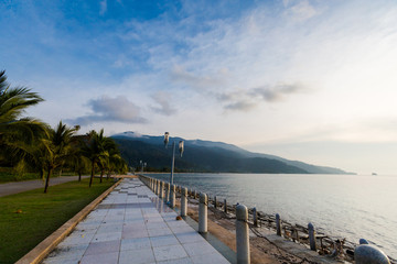 Promenade boardwalk on Tioman island