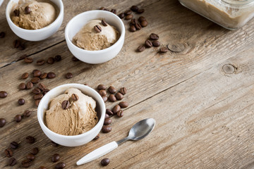 Coffee ice cream