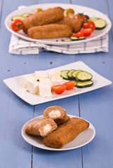 Bifteki greek meatballs. 