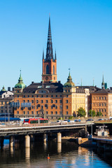 Fototapeta premium Stockholm city centre