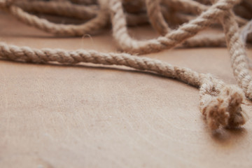 rope braided twisted natural sea port transportation