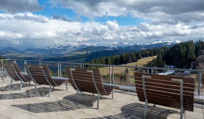 Blick vom Pfänder in den Bregenzerwald