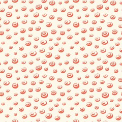 Seamless pattern with whimsical grunge strokes