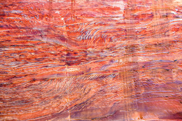 Sandstone pattern, geological texture in Petra