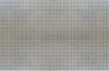 Background texture of metal mesh cells isolated on white background