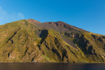 The aeolian Islands, Stromboli.