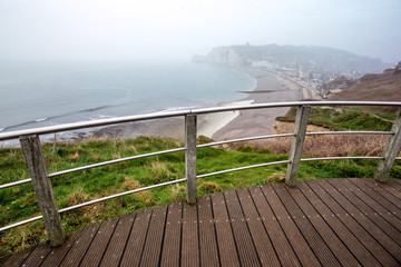 beautiful landscapes of Etretat
