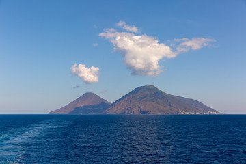 The aeolian Islands, Salina.