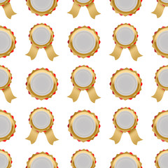 Vector badges shop product seamless pattern background sale best price stickers and buy commerce advertising tag symbol discount promotion illustration.