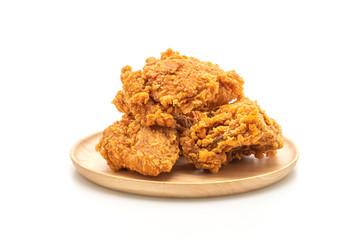 fried chicken meal (junk food and unhealthy food)