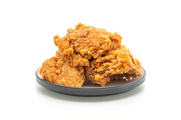 fried chicken meal (junk food and unhealthy food)
