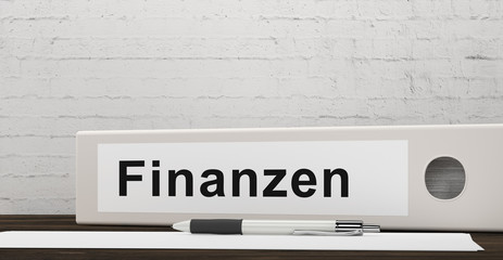 Finanzen Aktenordner