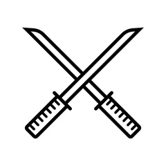Chinese sword icon