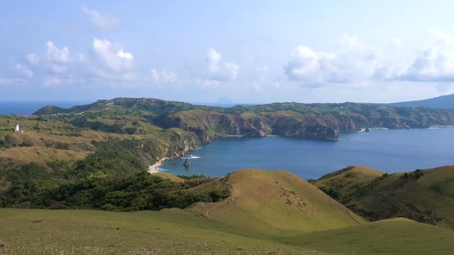 View over the bay of Batanes
