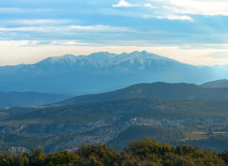 Fototapeta premium Mount Canigou, Occitanie.
