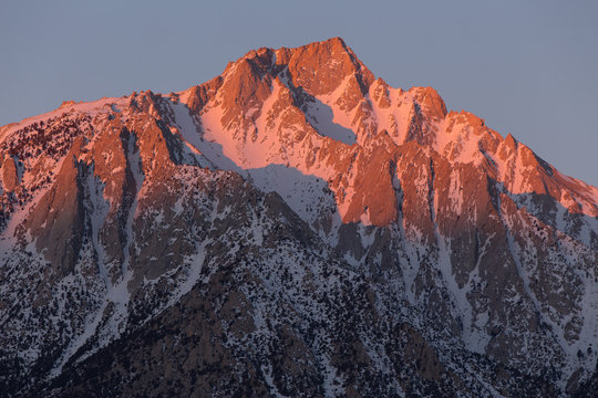 Lone Pine Peak, Sunrise