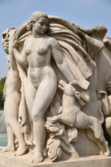 Statue du jardin du Trocadéro à Paris, France