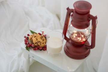 Santa's Milk and Cookies