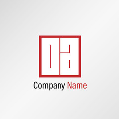 Obraz premium Initial Letter OA Logo Template Vector Design