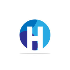 Initial Letter H Logo Template Vector Design