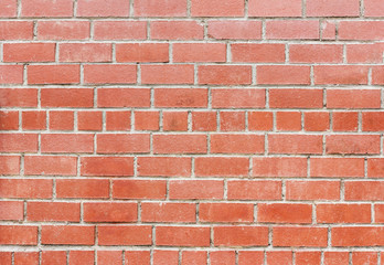 Red brick wall background texture