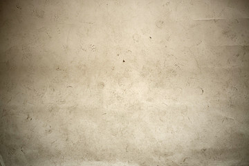 gray background with traces of shoes