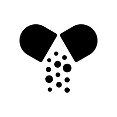 Open pill icon