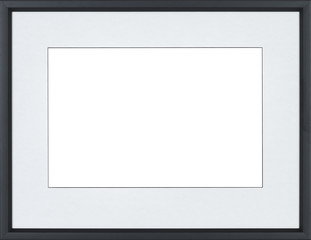 Picture frame isolated on white