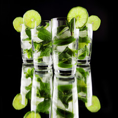 Mojito cocktails