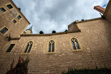 Ancient Alcazar castle in Segovia. Spain.