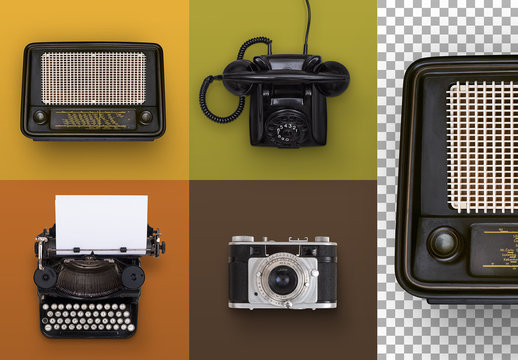 50s Vintage Media Set