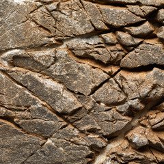 Textured surface of stone