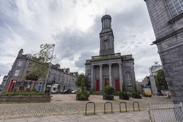 ABERDEEN, UNITED KINGDOM - AUGUST 3: View of the Aberdeen Arts Centre in the city of Aberdeen, United Kingdom on August 3, 2016.