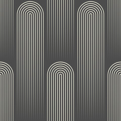 Seamless Lined Wallpaper. Minimal Disco Graphic Design