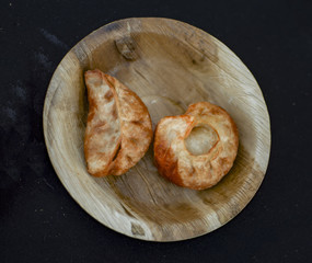 Cheese and butter filled balls