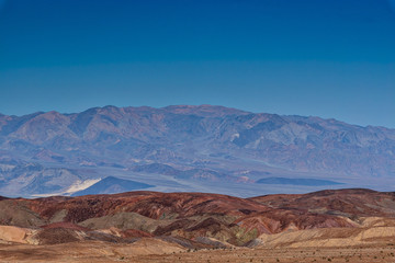 Artist's palette in Death Valley National Park, California.